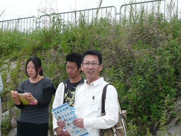 芥川のアユ遡上