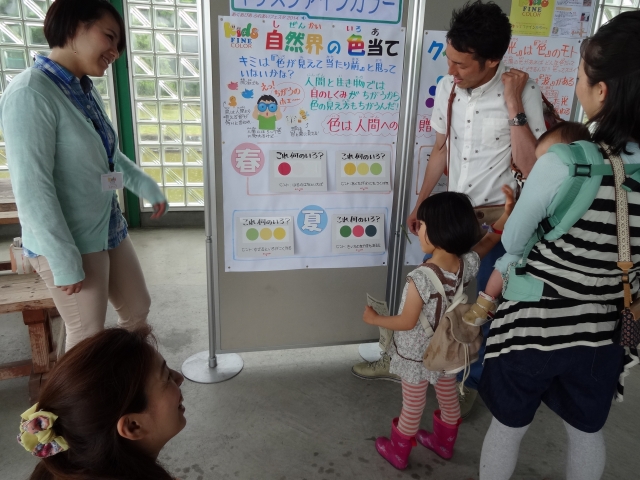 キッズファインカラー「自然界の色当て」