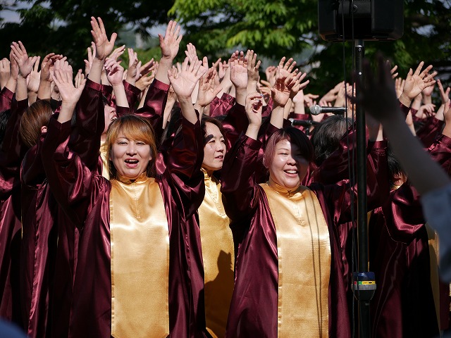 Anointed mass choir