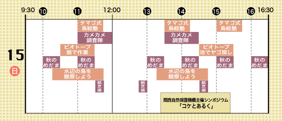 15日スケジュール